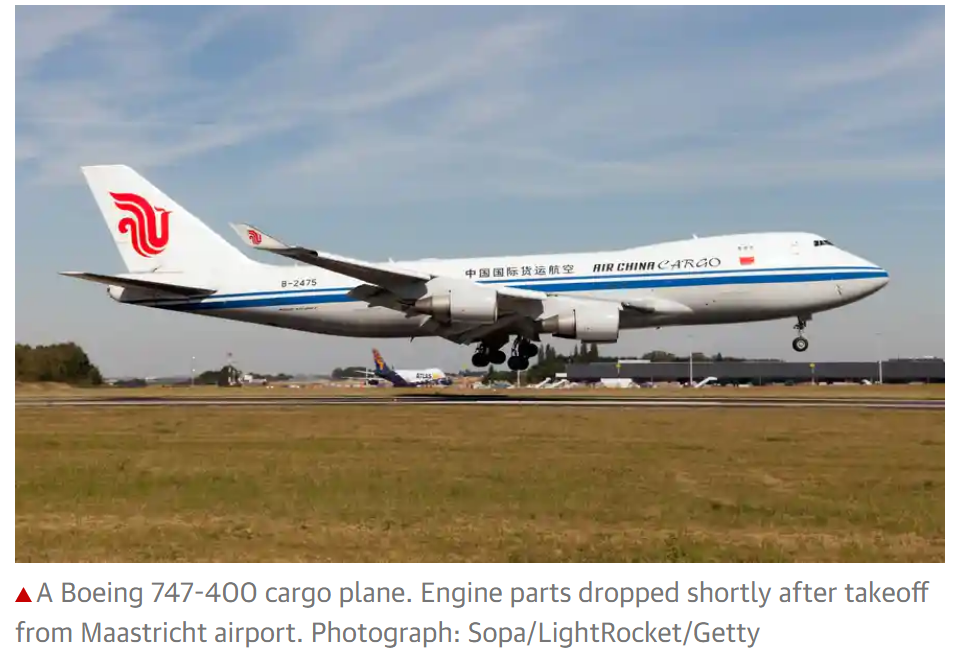 Another Jet Engine Explodes Scattering Parts Over the Netherlands ...